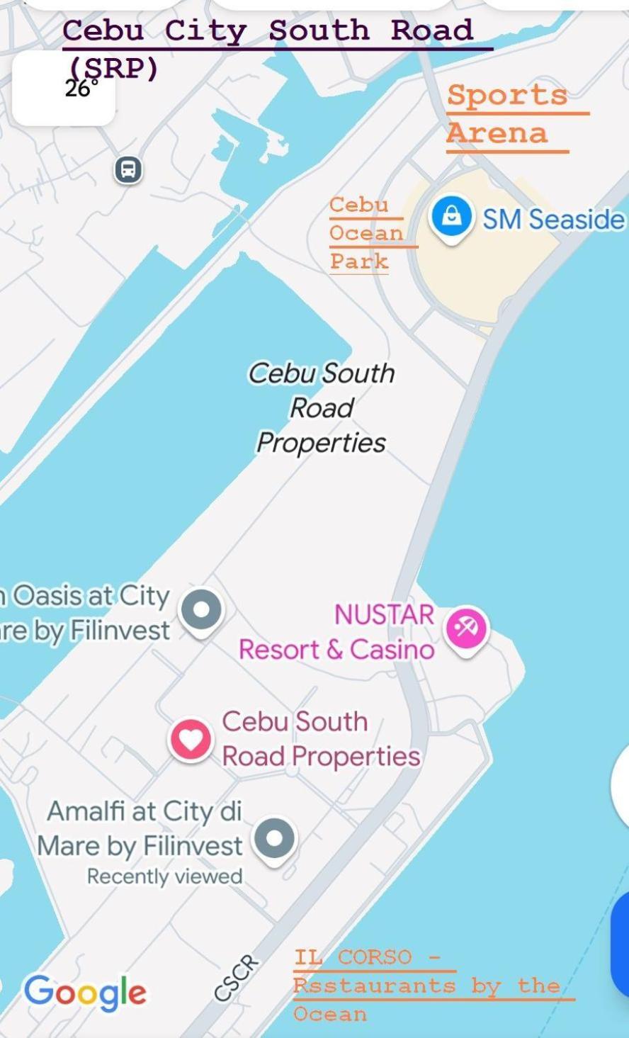Apartmán Amalfi Oasis Seaside Cebu Exteriér fotografie